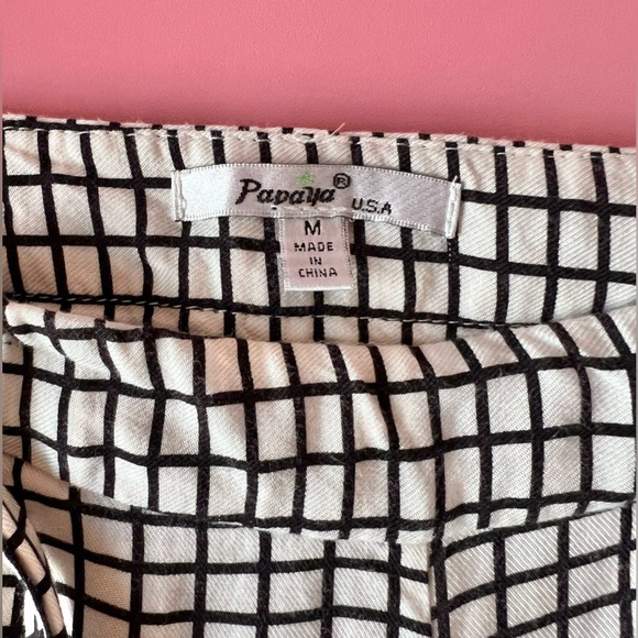 Checkered Ruffle Top & Palazzo Pants Set - Picture 14 of 15